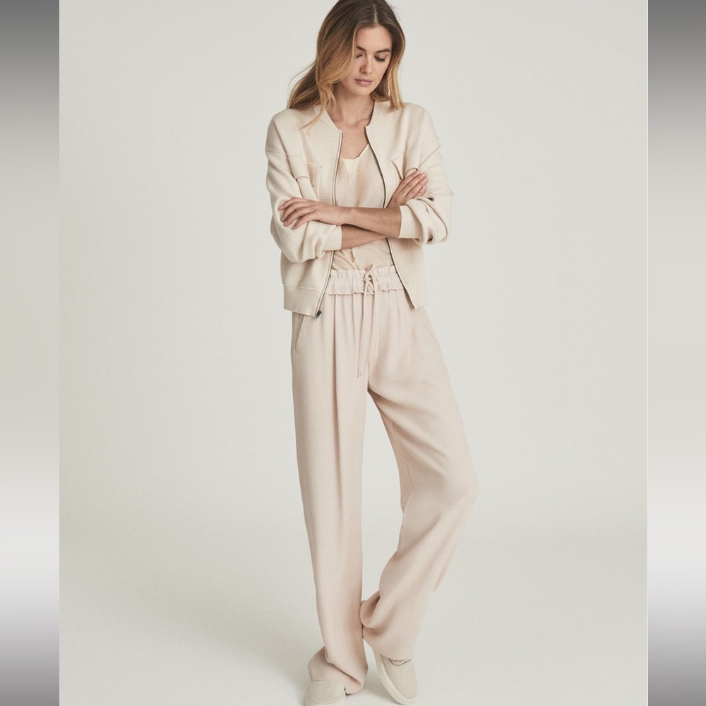 Reiss Blush Rays Pull On Trousers